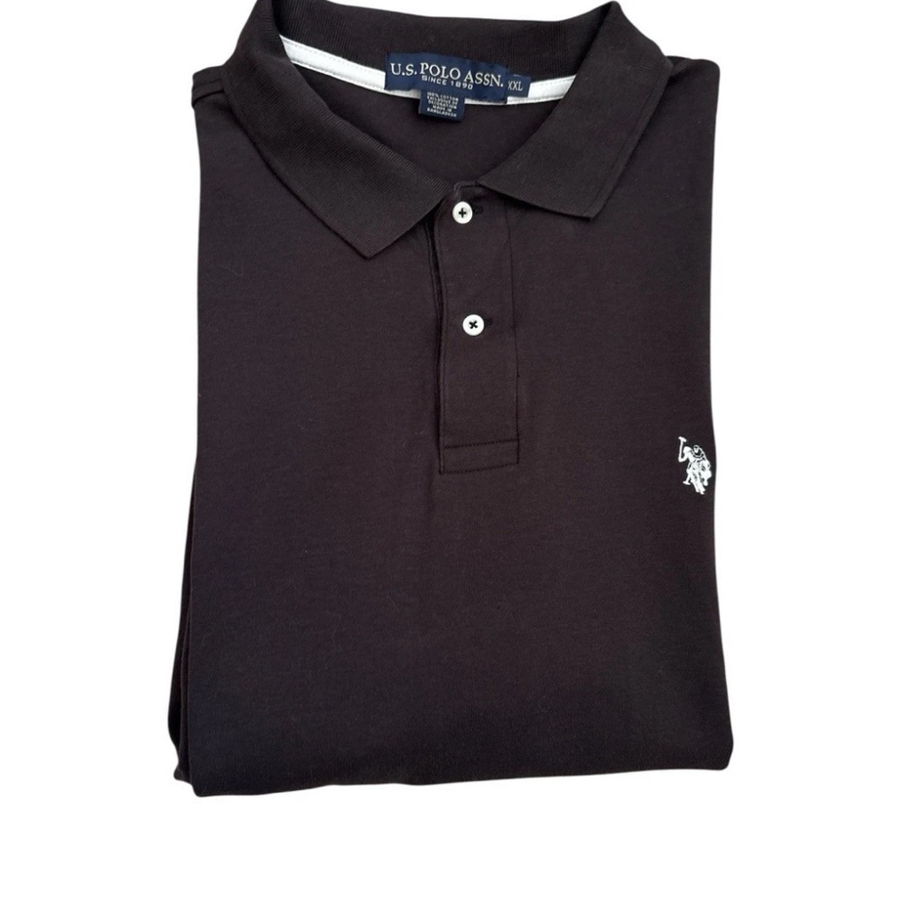 U.S. Polo Assn. Black Polo Shirt Ralph Lauren - Picture 7 of 7